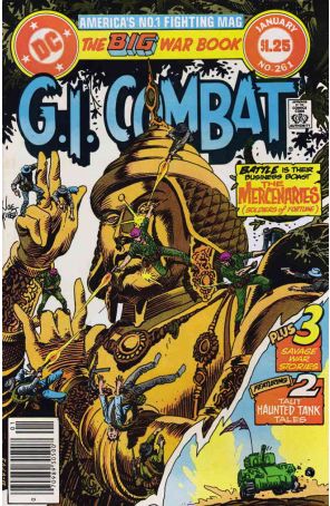 G.I. Combat 261 (Newsstand) published by DC with cover art by Joe Kubert