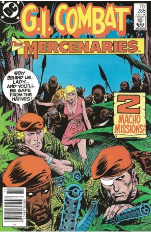 G.I. Combat 286 (Newsstand) published by DC with cover art by Joe Kubert