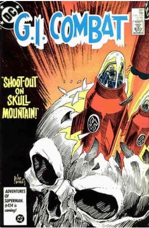 G.I. Combat 287 published by DC with cover art by Joe Kubert