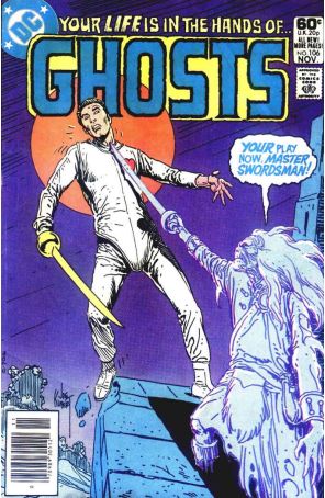 Ghosts 106 published by DC with cover art by Joe Kubert