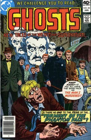 Ghosts 84 published by DC with cover art by Luis Dominguez