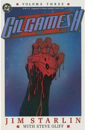 Gilgamesh II 3 published by DC with cover art by Jim Starlin