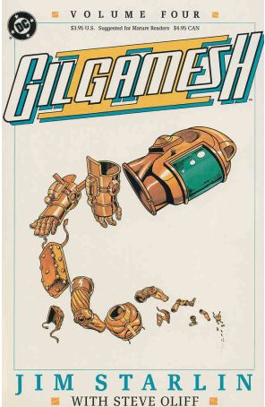 Gilgamesh II 4 published by DC with cover art by Jim Starlin