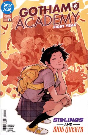 Gotham Academy: First Year 6A published by DC with cover art by Karl Kerschl