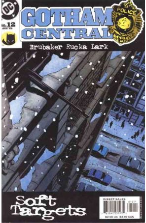 Gotham Central 12 published by DC with cover art by Michael Lark