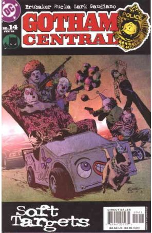 Gotham Central 14 published by DC with cover art by Michael Lark