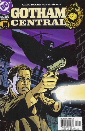Gotham Central 18 published by DC with cover art by Michael Lark
