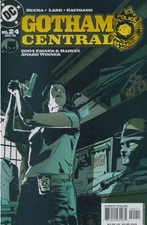 Gotham Central 24 published by DC with cover art by Michael Lark