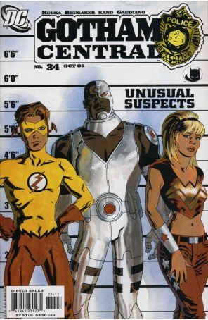 Gotham Central 34 published by DC with cover art by Sean Phillips