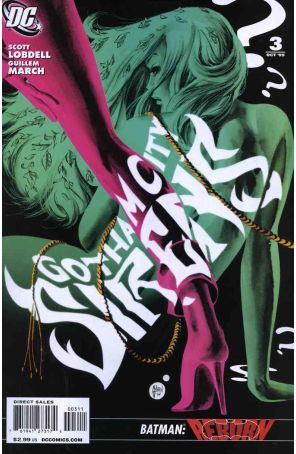 Gotham City Sirens 3 published by DC with cover art by Guillem March