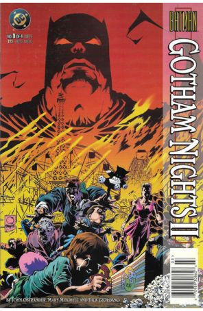 Gotham Nights II 1 (Newsstand) published by DC with cover art by Joe Quesada and Jimmy Palmiotti