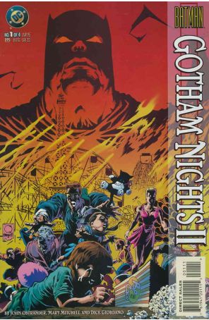 Gotham Nights II 1 published by DC with cover art by Joe Quesada and Jimmy Palmiotti
