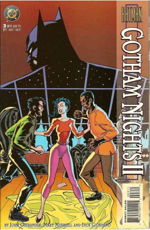 Gotham Nights II 3 published by DC with cover art by Bret Blevins