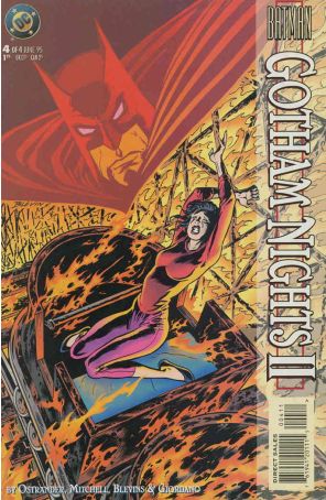 Gotham Nights II 4 published by DC with cover art by Bret Blevins