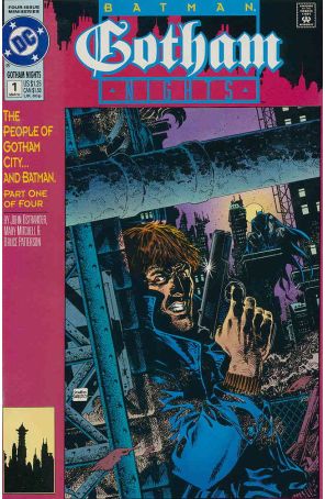 Gotham Nights 1 published by DC with cover art by Eduardo Barreto