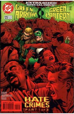 Green Arrow 125 published by DC with cover art by Rodolfo Damaggio