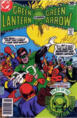 Green Lantern (2nd Series) 107 published by DC with cover art by Joe Staton