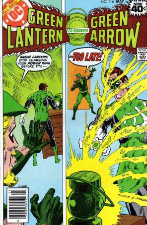 Green Lantern (2nd Series) 116 published by DC with cover art by Alex Saviuk