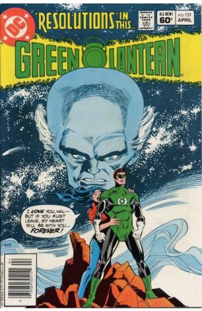 Green Lantern (2nd Series) 151 (Newsstand) published by DC with cover art by Joe Staton