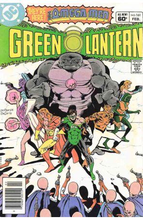 Green Lantern (2nd Series) 161 (Newsstand) published by DC with cover art by Keith Pollard