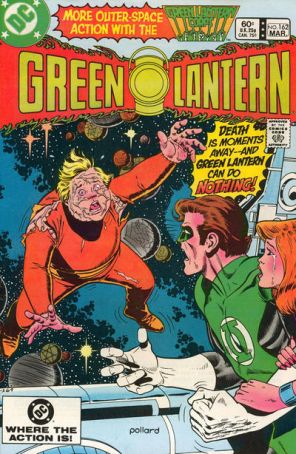 Green Lantern (2nd Series) 162 published by DC with cover art by Keith Pollard
