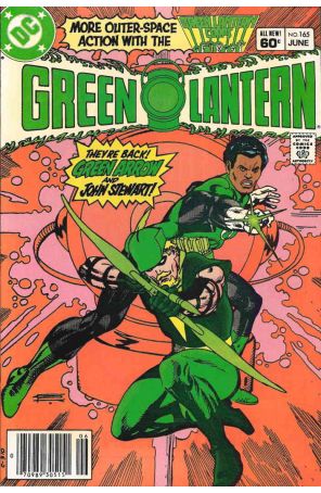 Green Lantern (2nd Series) 165 (Newsstand) published by DC with cover art by Gil Kane