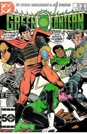 Green Lantern (2nd Series) 189 published by DC with cover art by Joe Staton
