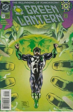 Green Lantern (3rd Series) 0 published by DC with cover art by Darryl Banks