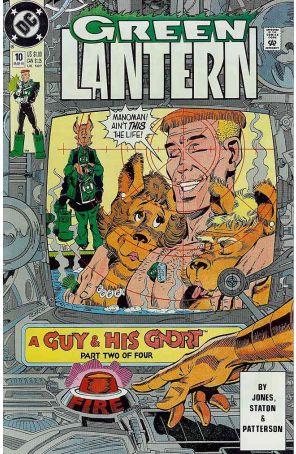 Green Lantern (3rd Series) 10 published by DC with cover art by Joe Staton