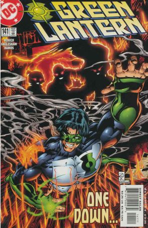 Green Lantern (3rd Series) 141 published by DC with cover art by Dale Eaglesham