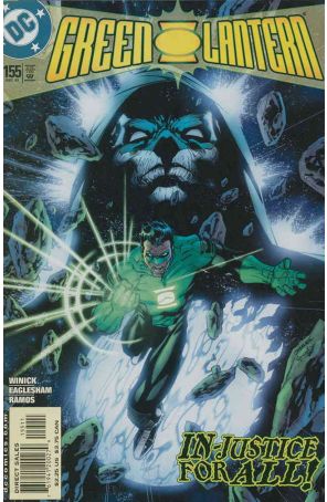 Green Lantern (3rd Series) 155 published by DC with cover art by Jim Lee