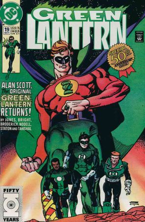 Green Lantern (3rd Series) 19 published by DC with cover art by Gil Kane