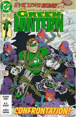 Green Lantern (3rd Series) 27 published by DC with cover art by Mark D. Bright