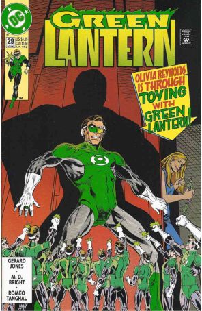 Green Lantern (3rd Series) 29 published by DC with cover art by Mark D. Bright