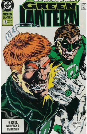 Green Lantern (3rd Series) 3 published by DC with cover art by Pat Broderick