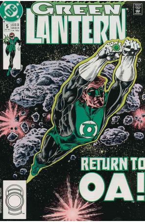 Green Lantern (3rd Series) 5 published by DC with cover art by Pat Broderick