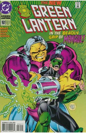 Green Lantern (3rd Series) 52 published by DC with cover art by Darryl Banks