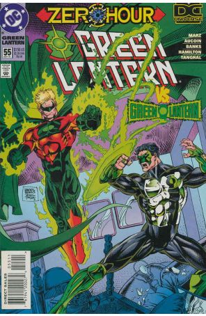 Green Lantern (3rd Series) 55 published by DC with cover art by Darryl Banks
