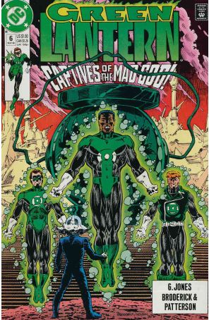 Green Lantern (3rd Series) 6 published by DC with cover art by Pat Broderick