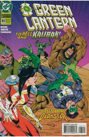 Green Lantern (3rd Series) 61 published by DC with cover art by Andy Smith