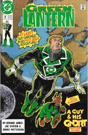 Green Lantern (3rd Series) 9 published by DC with cover art by Joe Staton
