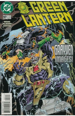 Green Lantern (3rd Series) 97 published by DC with cover art by Mike McKone