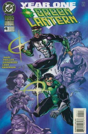 Green Lantern (3rd Series) Annual 4 published by DC with cover art by Joe Phillips