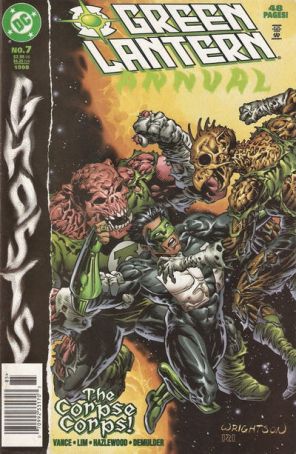 Green Lantern (3rd Series) Annual 7 (Newsstand) published by DC with cover art by Bernie Wrightson