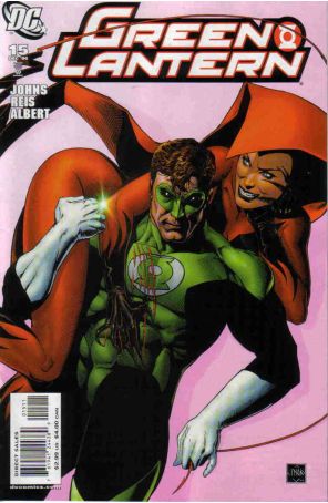 Green Lantern (4th Series) 15 published by DC with cover art by Ethan Van Sciver
