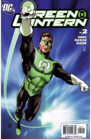 Green Lantern (4th Series) 2 published by DC with cover art by Carlos Pacheco