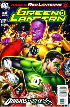 Green Lantern (4th Series) 38 published by DC with cover art by Shane Davis