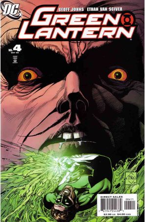 Green Lantern (4th Series) 4 published by DC with cover art by Ethan Van Sciver