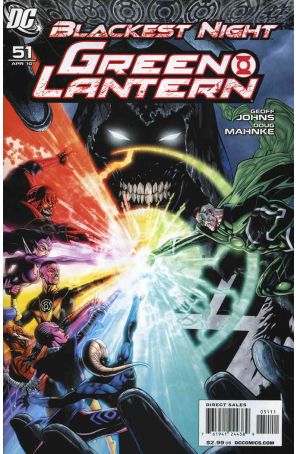 Green Lantern (4th Series) 51 published by DC with cover art by Doug Mahnke