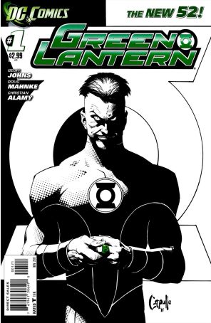 Green Lantern (5th Series) 1A published by DC with cover art by Greg Capullo